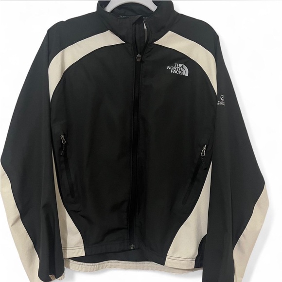 The North Face Monochrome black Softshell Jacket sz Large women’s flight series - Picture 1 of 6